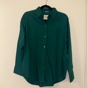 Abercrombie & Fitch Oversized Button Down Shirt
